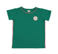 Analogie Boating Crew Girls Ss Tee - Electric Green