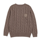 Analogie Chunky V Neck Sweater