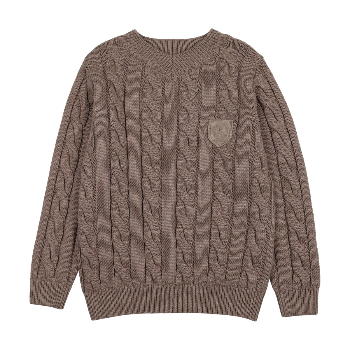 Analogie Chunky V Neck Sweater