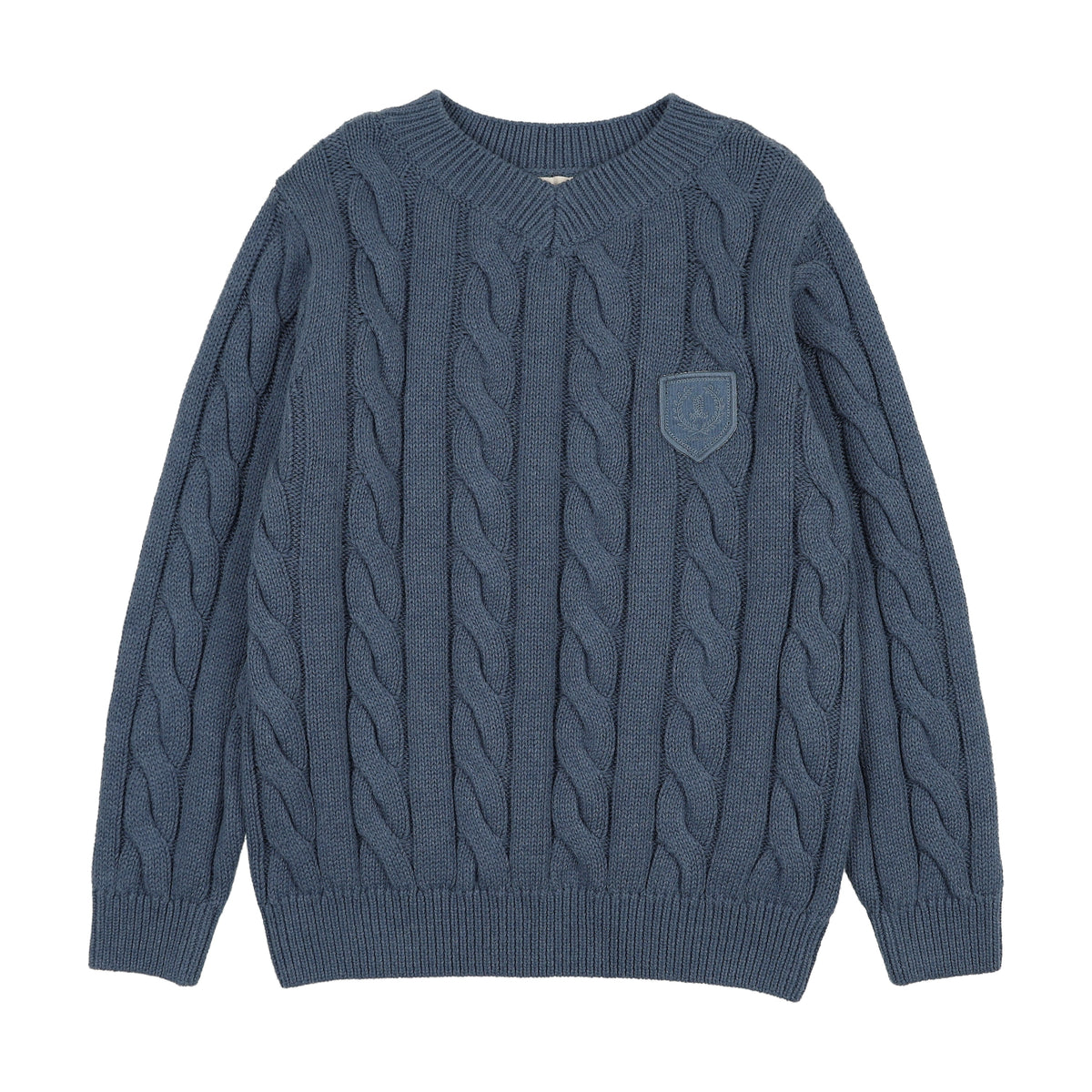 Analogie Chunky V Neck Sweater