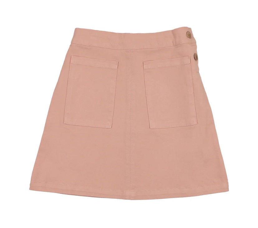 Analogie Common Folk Twill Skirt - Pink