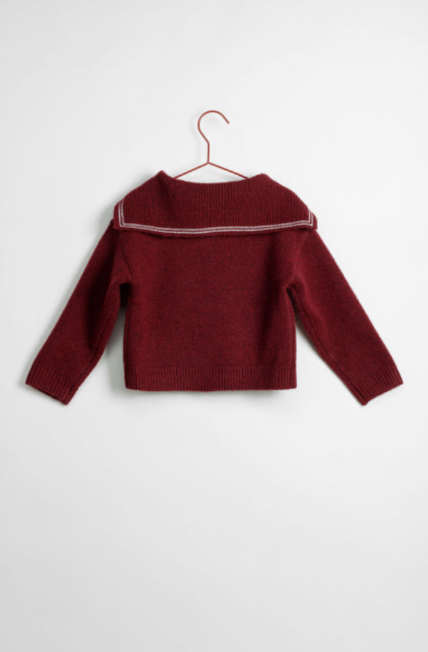 Please Mom Red Sailor Sweater
