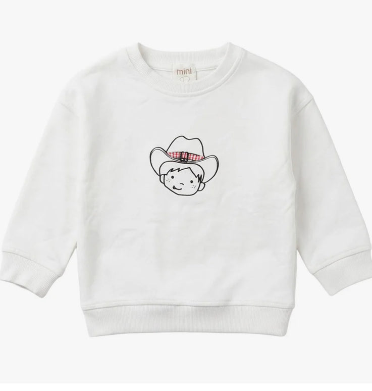Pompomme Boys Print Sweatshirt