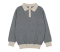 Analogie Dried Blu/Crprt Heirloom Knits Boys Collared Sweater