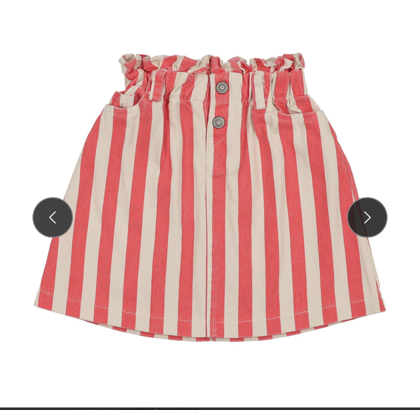 Farren + Me Bermuda Striped Skirt
