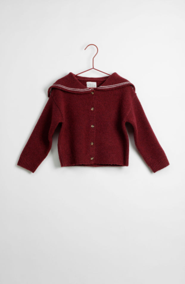 Please Mom Red Sailor Sweater