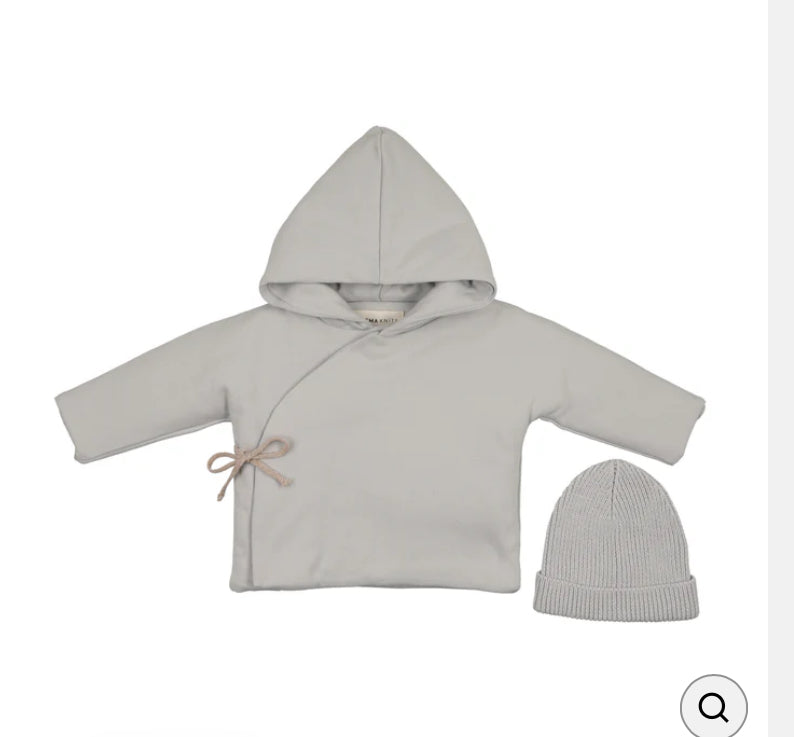 MEMA QUILTED JACKET+ KNIT BEANIE