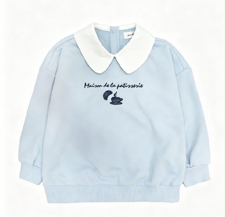 Nounelle Collar Sweatshirt