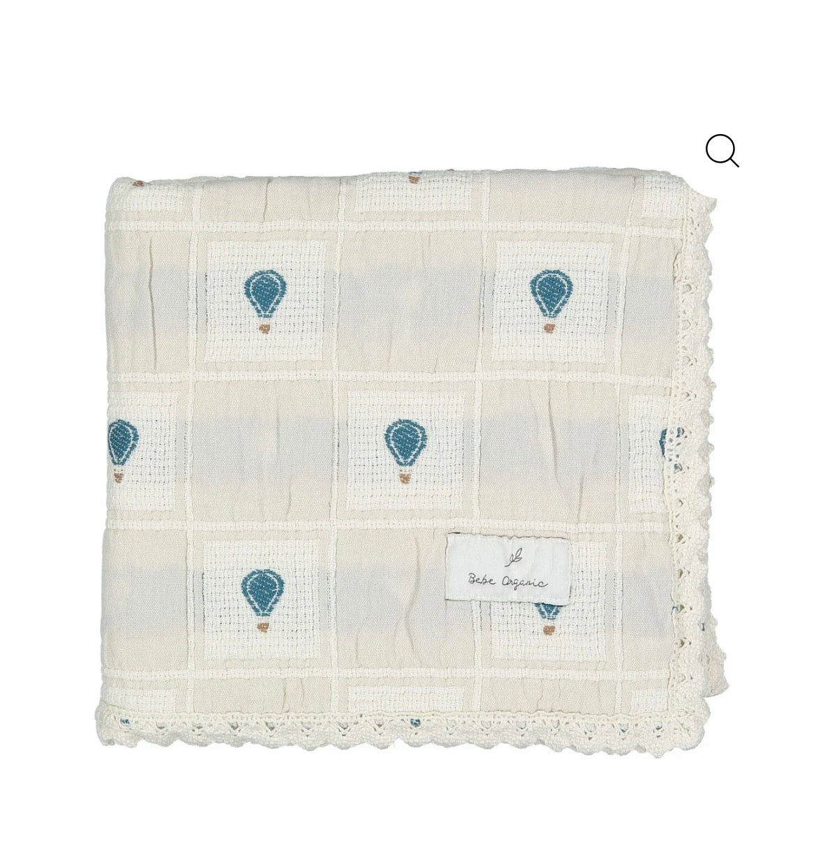 Bebe Organic Balloon Blanket- Sand