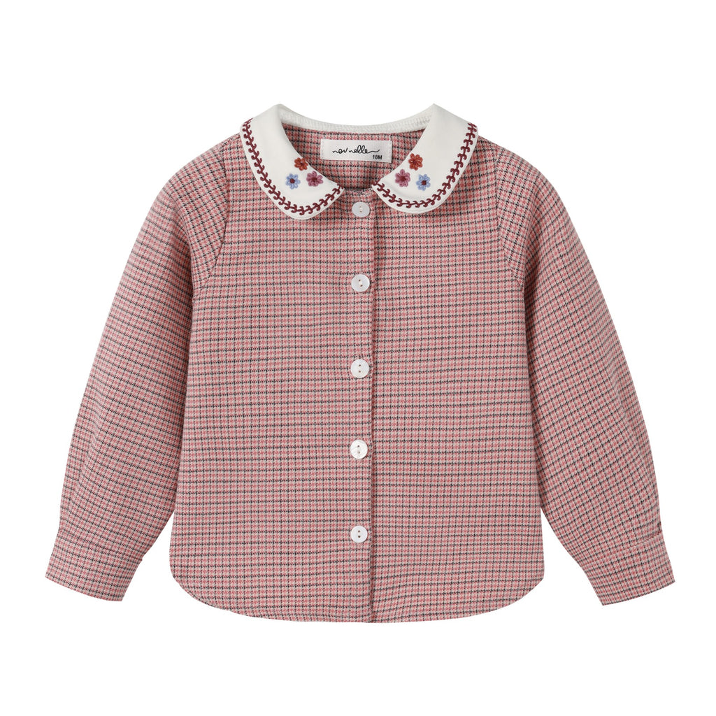 Nounelle Houndstooth Baby Bloomer Set