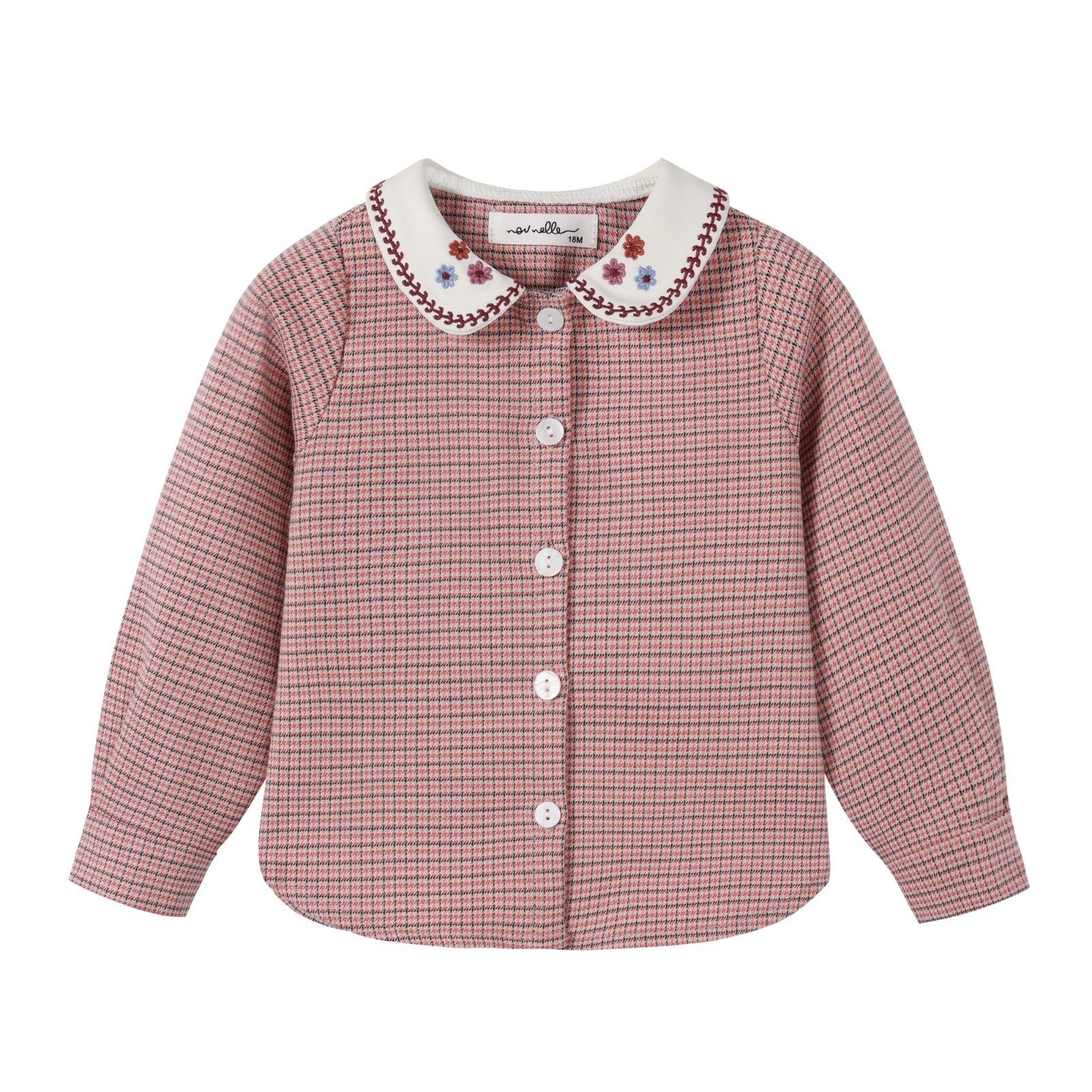 Nounelle Houndstooth Baby Bloomer Set
