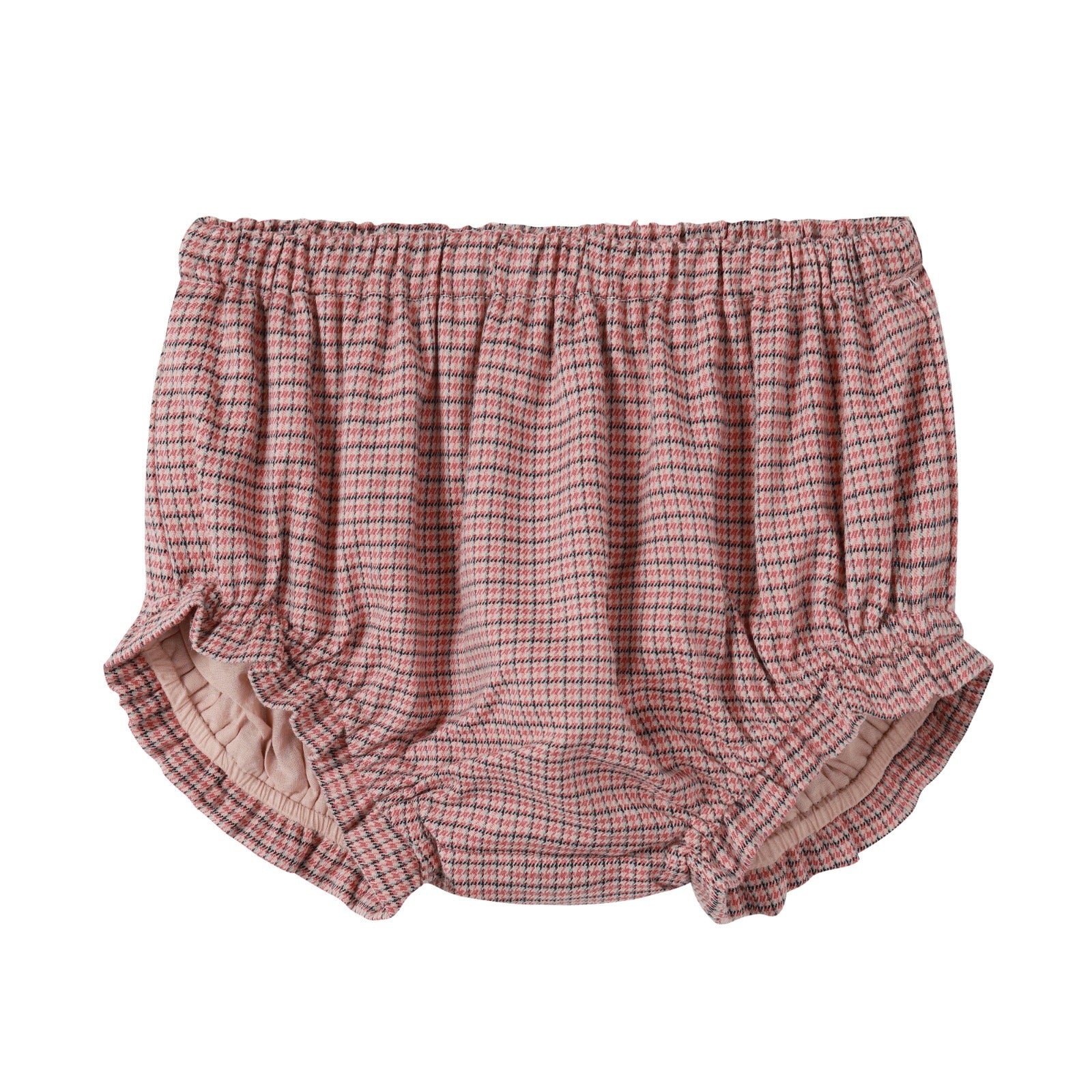 Nounelle Houndstooth Baby Bloomer Set