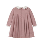 Nounelle Houndstooth Pink Dress