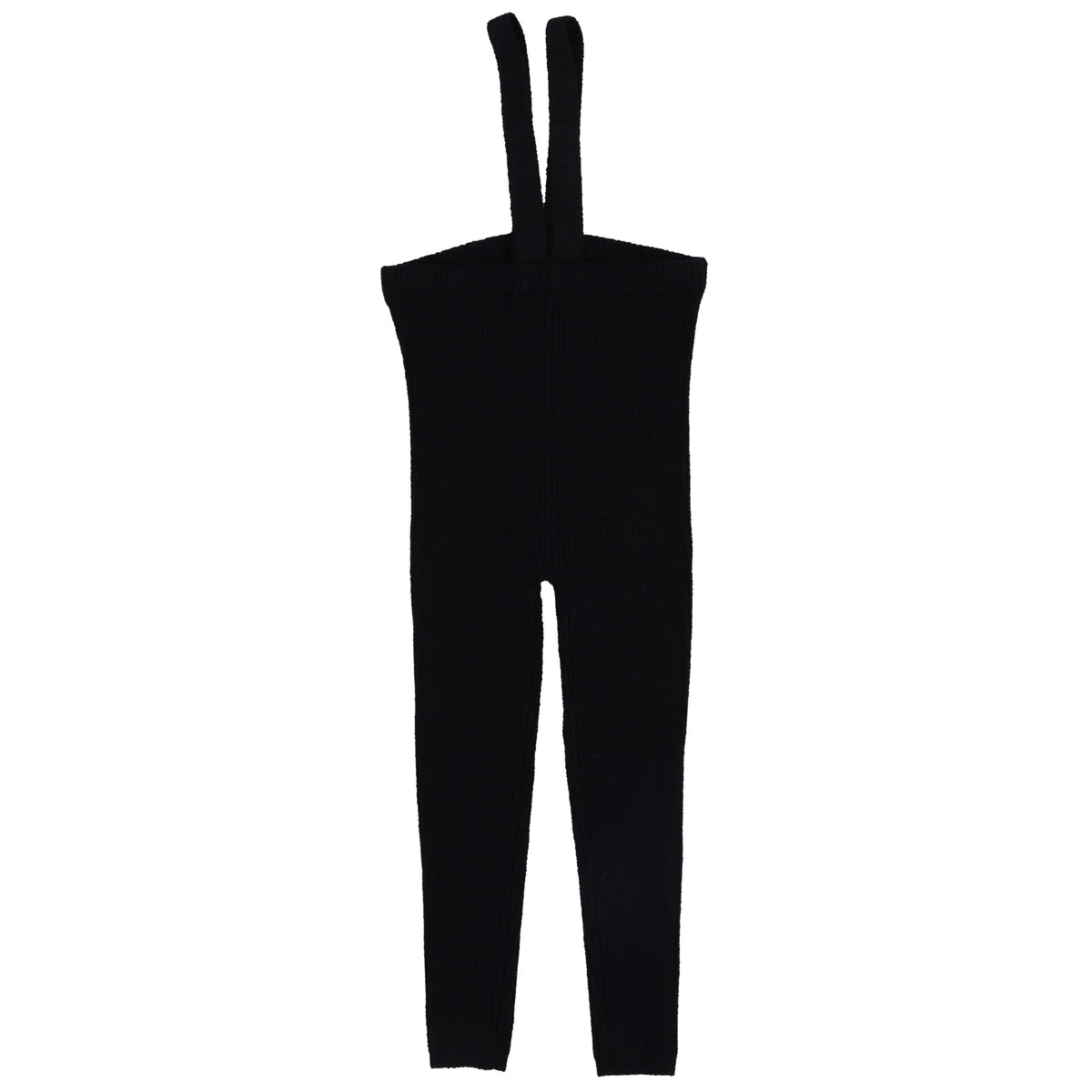 Little Legs Knit Suspender Leggings