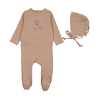 Lilette Sweet Bear Footie Set