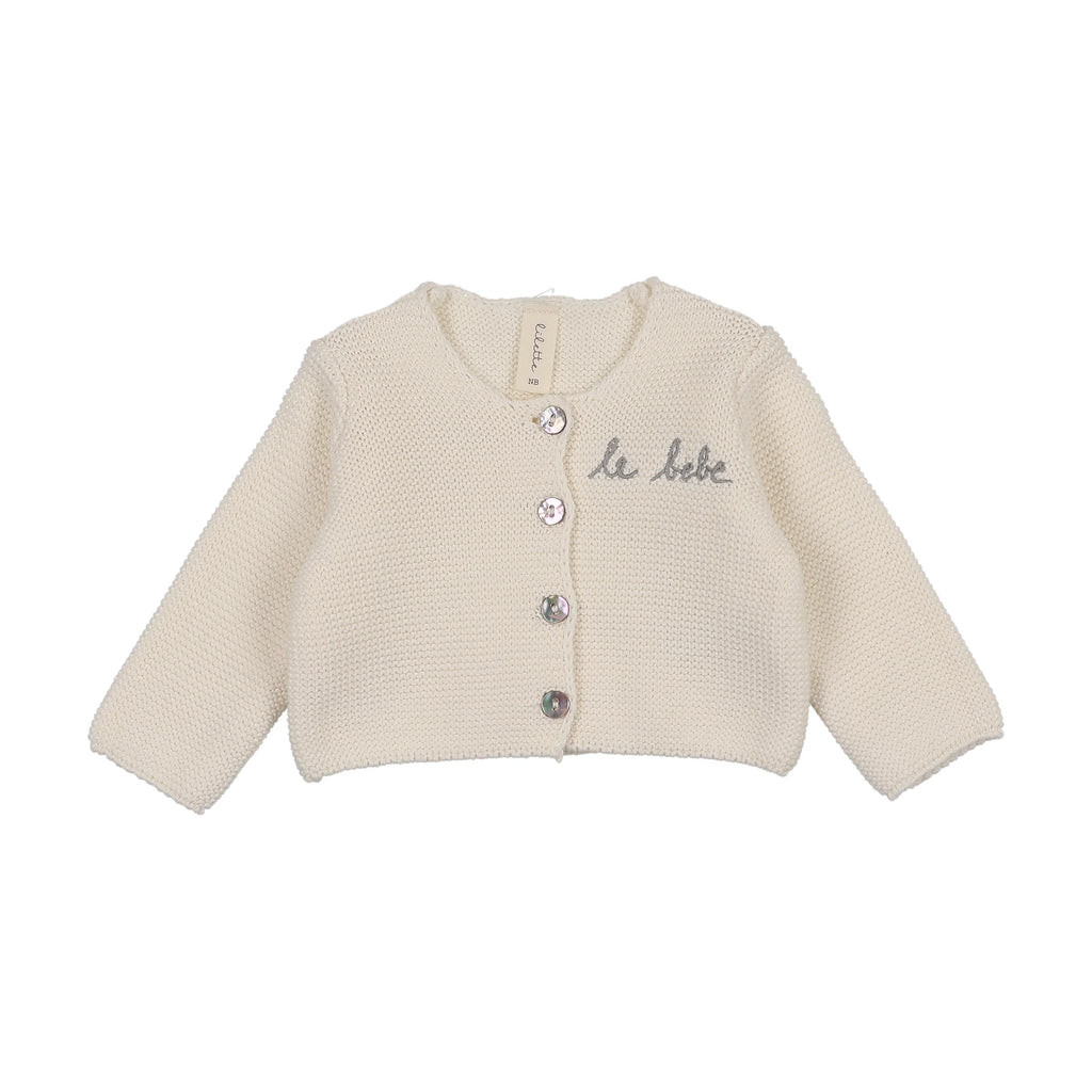 Lilette Le Bebe Knit Cardigan