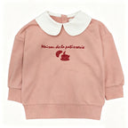 Nounelle Baby Pink Sweat Collar Set